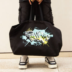 Oversized Graffiti Tote Bag