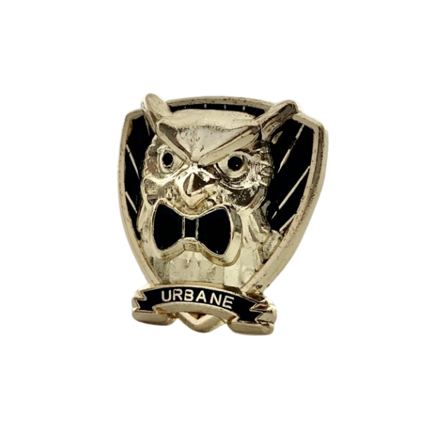 Owl Lapel Pin (Gold Plated)