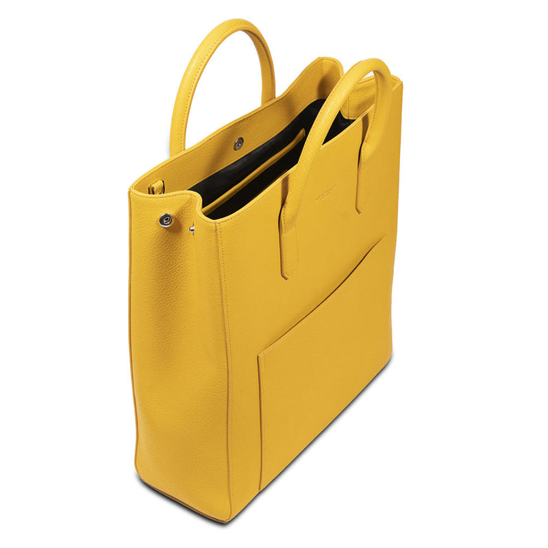 Campo Marzio Double Handle Document Bag - Yellow