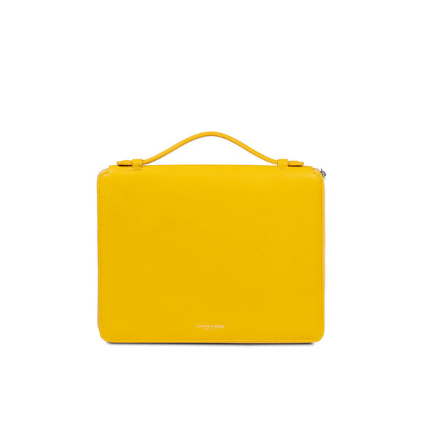 Campo Marzio Portfolio A4 with Zip Around - Yellow