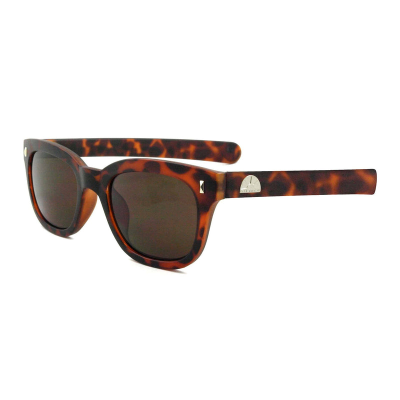 Plastic 'Pacino' Sunglasses In Tortoiseshell - Tayroc