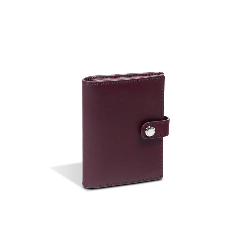 Campo Marzio Romy Business Card Holder - Ruby Wine
