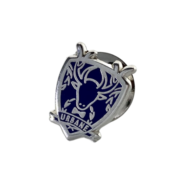 Stag Lapel Pin (Blue)