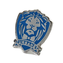 Lion Lapel Pin (Turquoise)