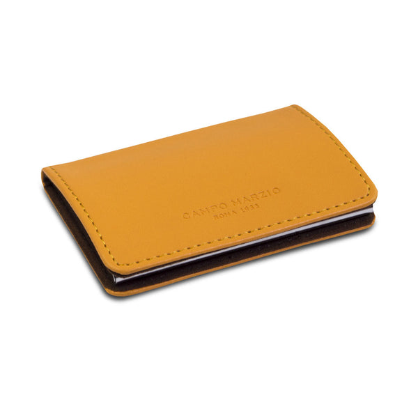 Campo Marzio Business Card Holder with Magnet - Mandarin